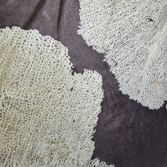 2 piece Aviva Stanoff double Seafan Smolder glaze velvet Pillows 18”x18” - Picture 3 of 11